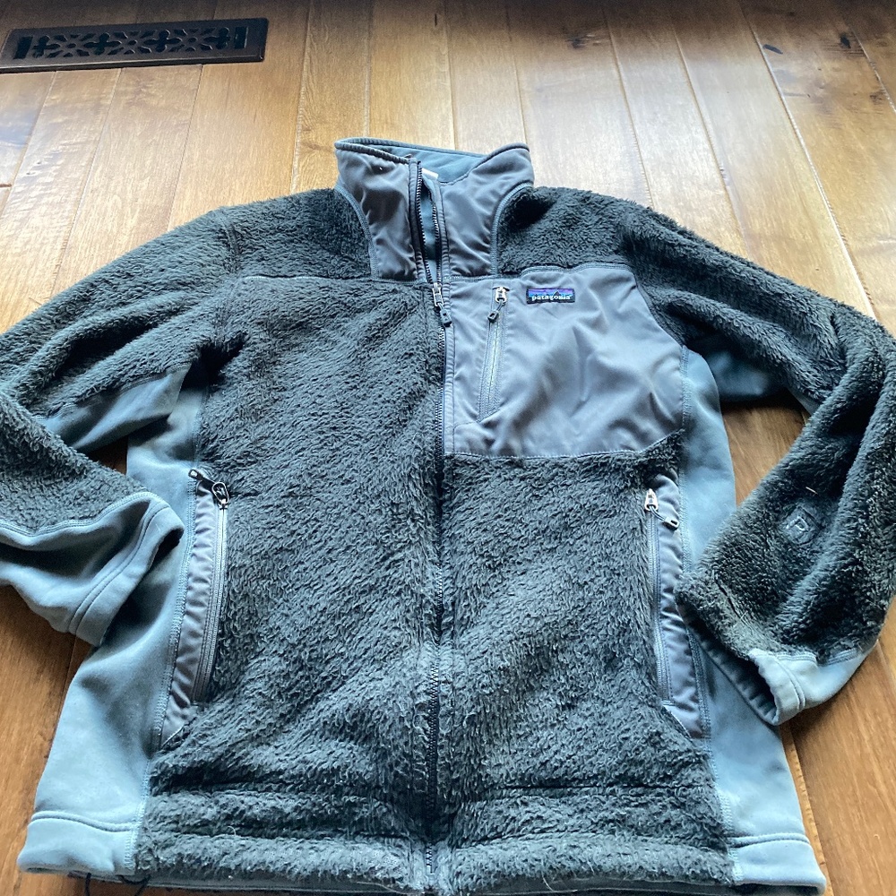 Patagonia Full Zip Grey Sweatshirt